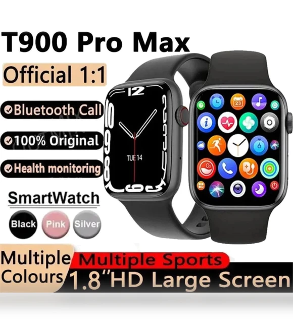Dual Rotary Button HD Bluetooth Smartwatch with Large Screen — Smartwatches, Huaqiangbei