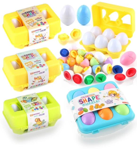 Educational Smart Eggs — Infant & Early Childhood Playthings, Super Go