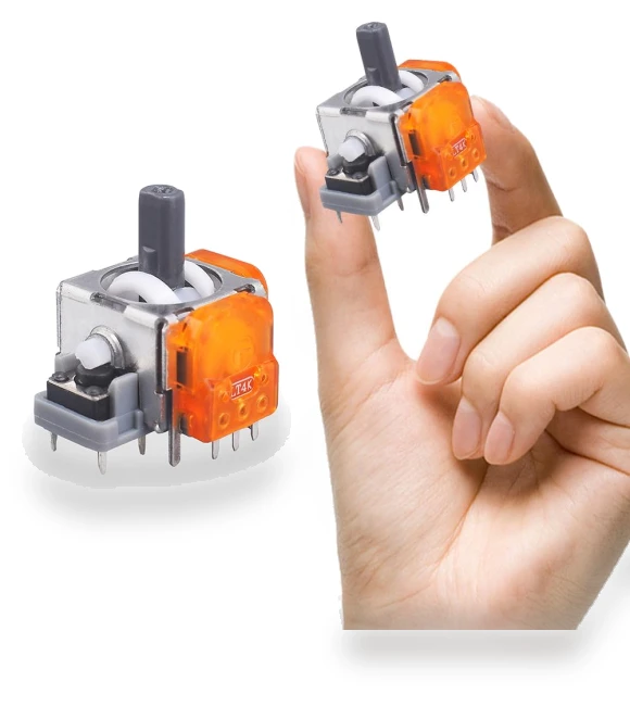 Electromagnetic Joystick Replacement — Hall Effect Pickups, Good Household Items