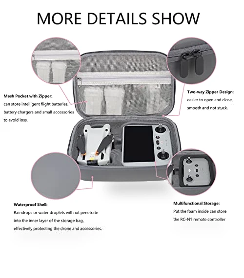 Hard Shell Travel Carrying Case — Camera Bags & Accessories, Flyekist