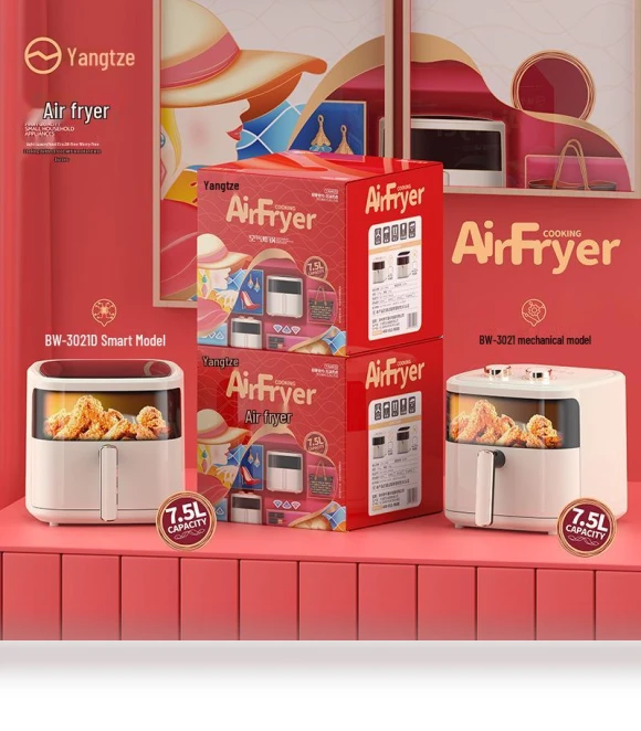 High-Capacity Multifunctional Oil-Free Air Fryer — Air Fryers, TrendVibeCN