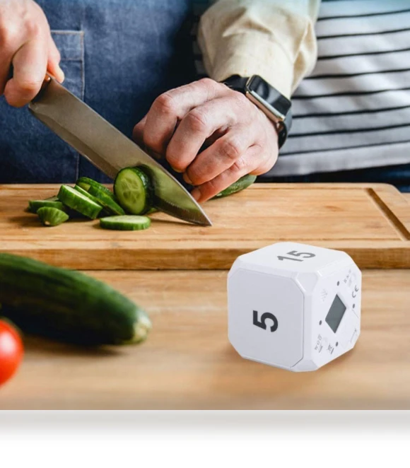 LED Display Cube Digital Timer — Timers, hongruid