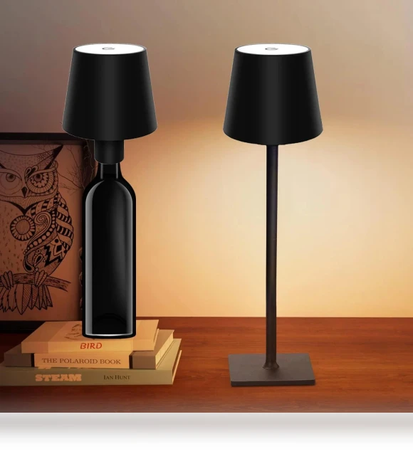 Rechargeable LED Desk Lamp with Touch Sensor — Study & Desk Lighting, JOHO - CarGear