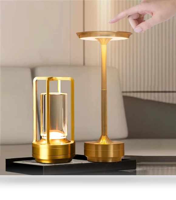 Rechargeable Wireless LED Desk Lamp with Touch Control — Study & Desk Lighting, JOHO - CarGear