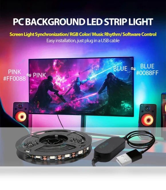 RGBIC Smart LED Strip — LED Strips, JOHO - CarGear