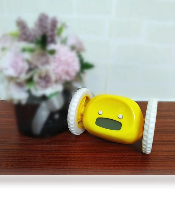 Silent Alarm Clock with Moving Wheels — Alarms & Clocks, Mongolia1