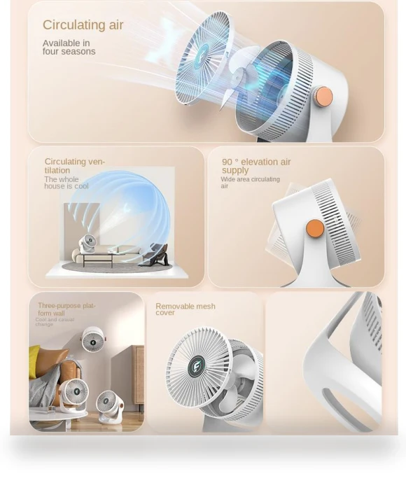 Smart Electric Fan — Stand Fans, JOHO - CarGear