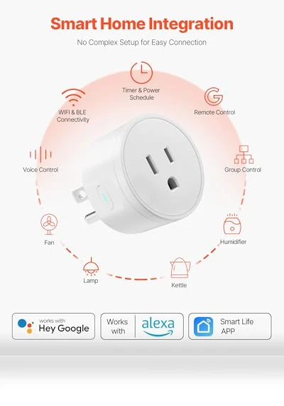 Smart Plug — Smart Home Hubs & Controllers, VEVOR