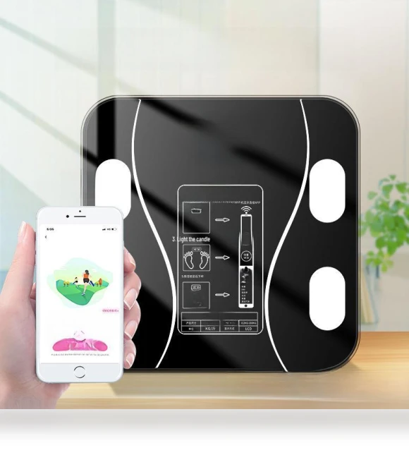 Smart Rechargeable Body Fat & Weight Scale — Baby Scales, TrendVibeCN