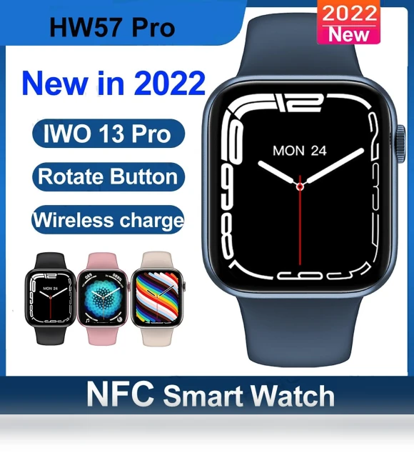 Smart Watch with NFC and Wireless Charging — Smartwatches, bukaixindianpu