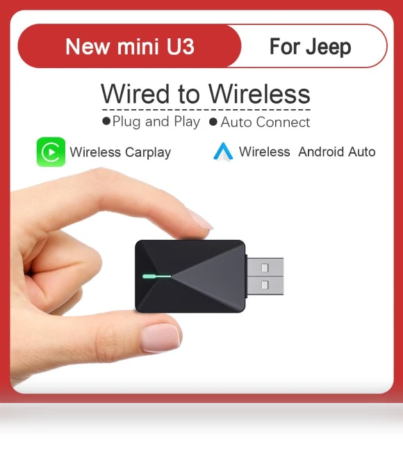Wireless Carplay Adapter Android Auto Smart Box — Car Accessories & Gadgets, JOHO - CarGear