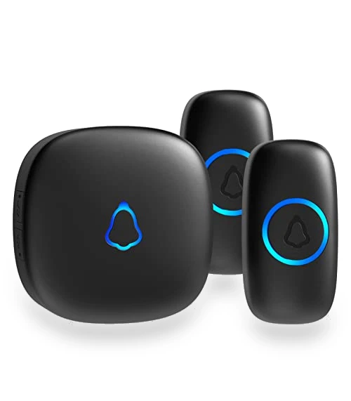 Wireless Doorbell with 2 Buttons — Kits, SECRUI