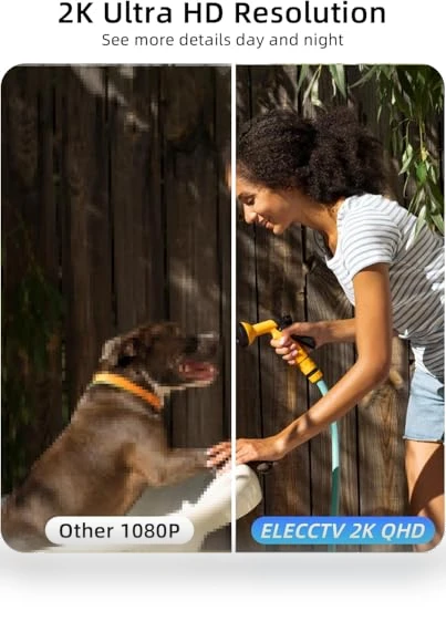 Wireless Outdoor Security Camera — Security Cameras, ELECCTV