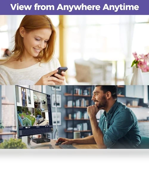 10X Zoom WiFi6 Security Camera System — Security Cameras, xmartO