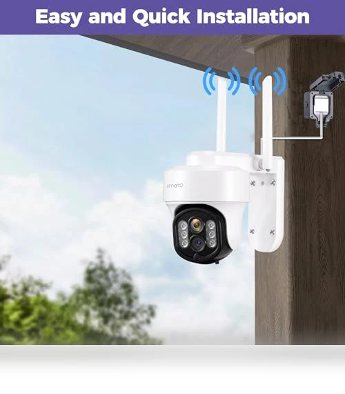 10X Zoom WiFi6 Security Camera System — Security Cameras, xmartO