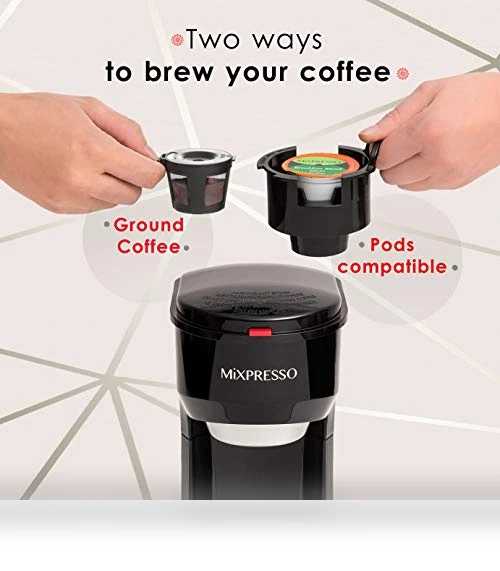 2-in-1 Coffee Maker — Coffee & Espresso Combos, Mixpresso