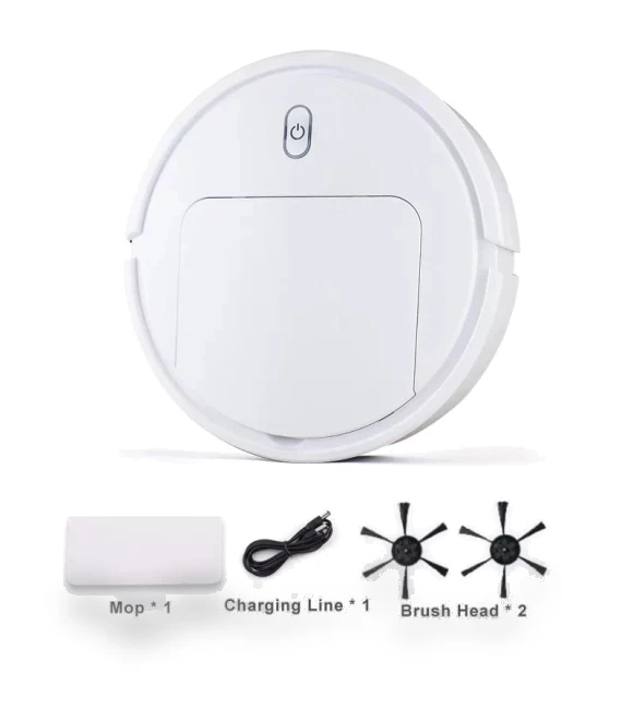 Automatic Wireless 3-in-1 Smart Vacuum — Smart Cleaning Robots, Darling Home