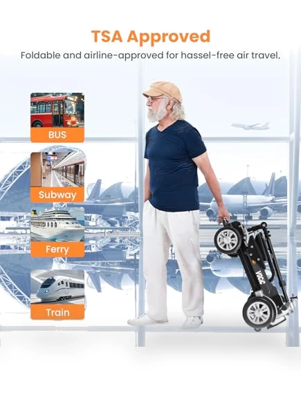 Carbon Fiber Mobility Scooter — Push Scooters, VOCIC