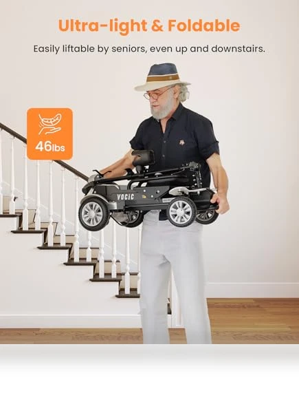 Carbon Fiber Mobility Scooter — Push Scooters, VOCIC