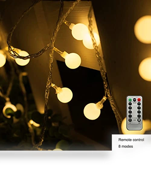 LED Ball String Lights — String Lights, ZIMINGU