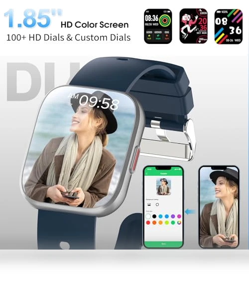 Smart Watch with Bluetooth Call and Fitness Tracking — Smartwatches, aycy