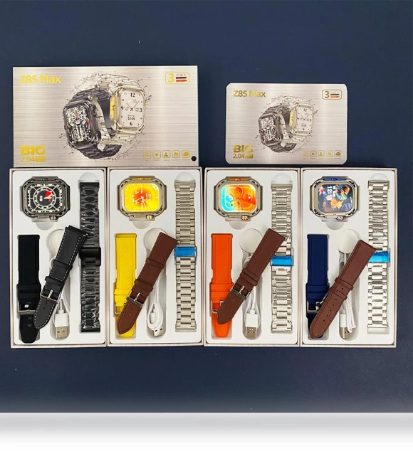 Smart Watch with Three Durable Straps — Wearable Accessories, Best Electronics