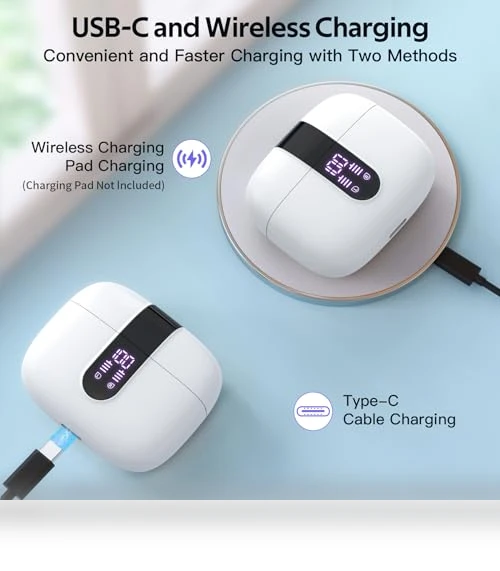 True Wireless Earbuds — In-Ear Headphones, TAGRY