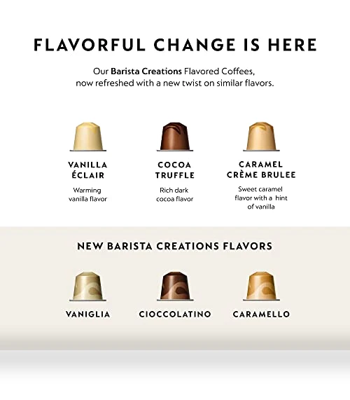 Vaniglia Medium Roast Espresso Coffee Capsules — Capsules & Pods, Nespresso