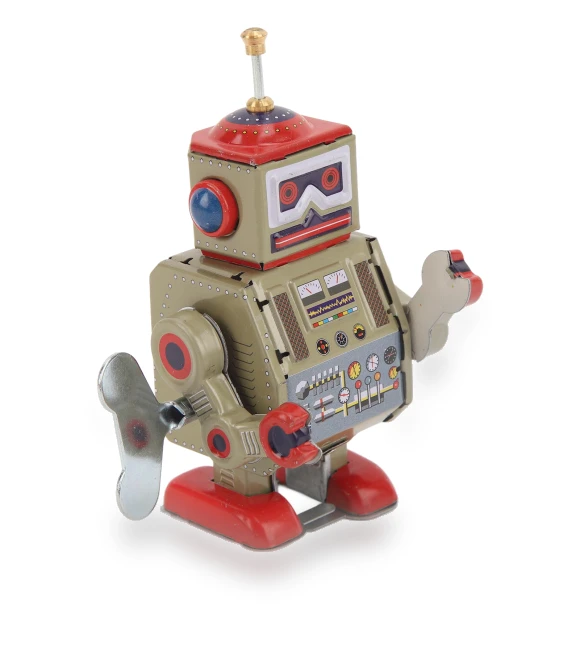 Vintage Wind-Up Walking Robot Toy — Wind-up Toys, Sport2ZY
