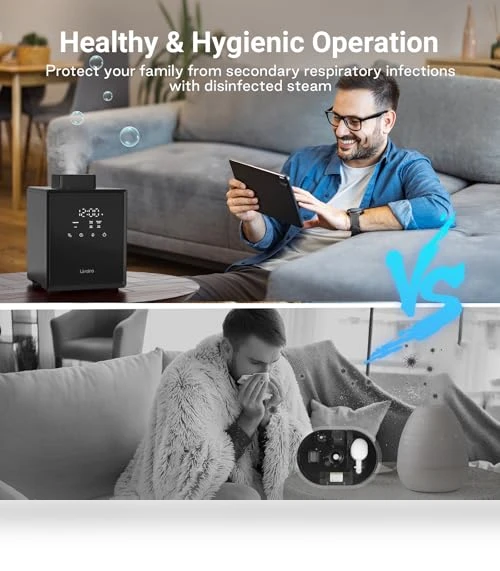 Warm Mist Humidifier — Air Moisturizers, Livatro