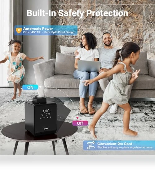 Warm Mist Humidifier — Air Moisturizers, Livatro