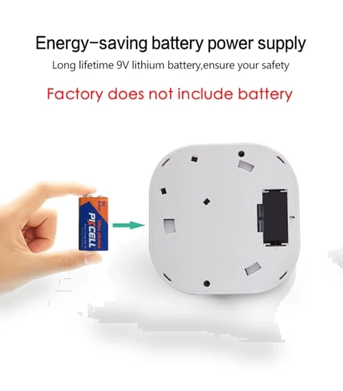 WiFi Smart Smoke Alarm — Smoke & CO Detectors, WELL-KO-KO