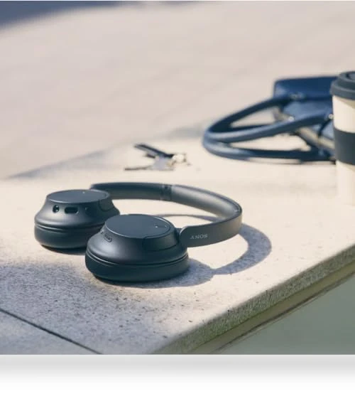 Wireless Headphones Bundle with Clip-On Light — Over-Ear Headphones, Sony