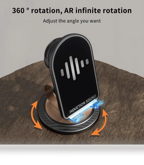 3-in-1 Phone Stand with Hi-Fi Stereo Bluetooth Speaker — Stands, Straw Hats