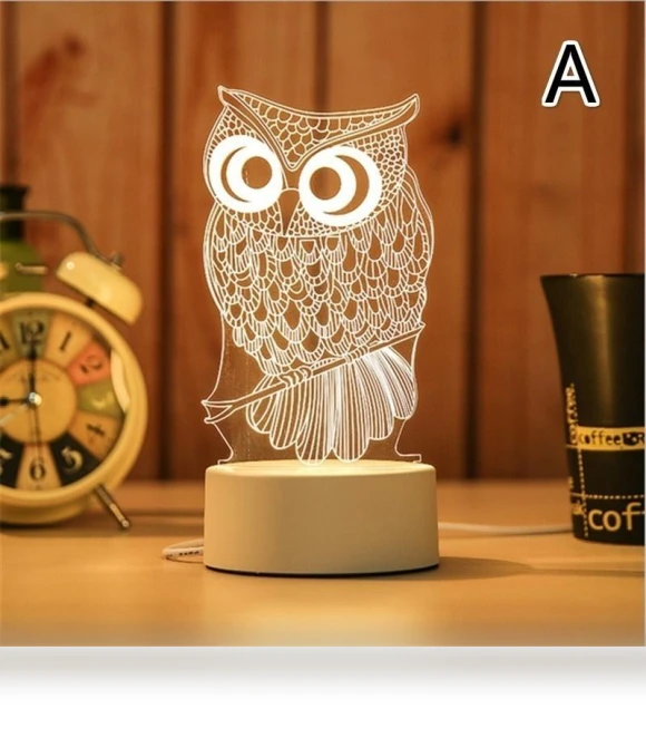 3D Visual LED Night Light — Creative Lighting Solutions, lansoon trade