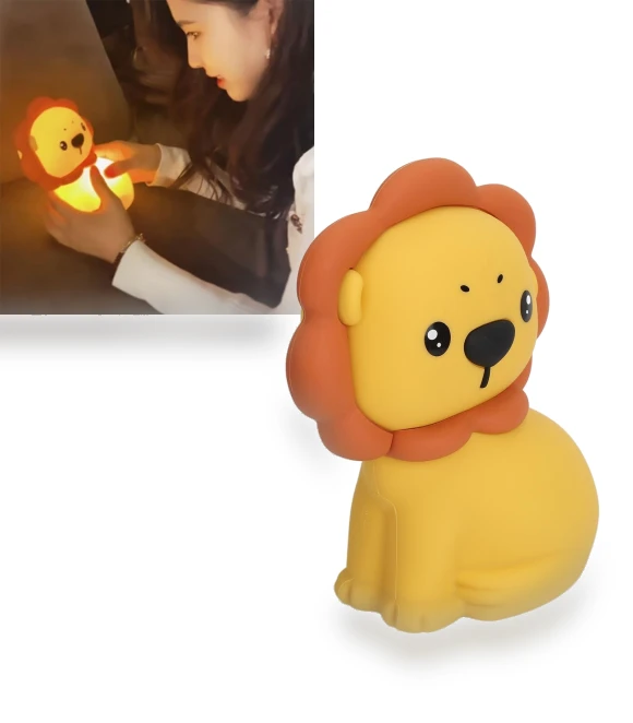 Cute Lion Night Light — Night Lights, ZY-Beauty-N