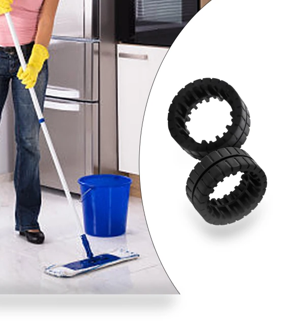 Durable Non-Slip Replacement Wheel Tires — Accessories, Three Body