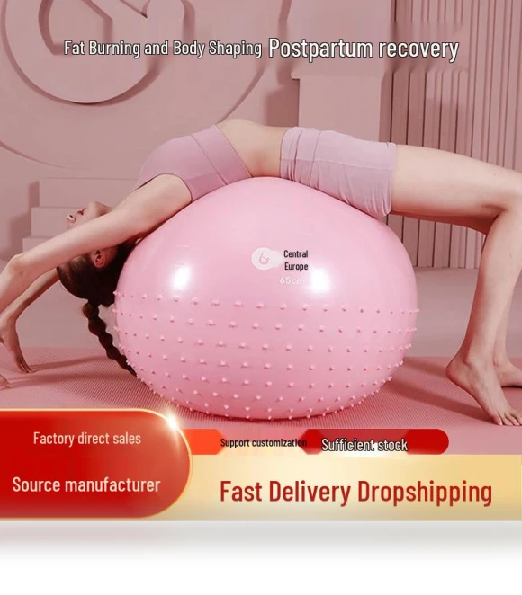 Kids Sensory Integration Yoga Ball with Massage Hemispheres — Fitness Spheres, Zoomer