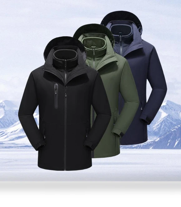 Men's Smart Windbreaker Jacket with Heating — Down & Alternative, BigSopping