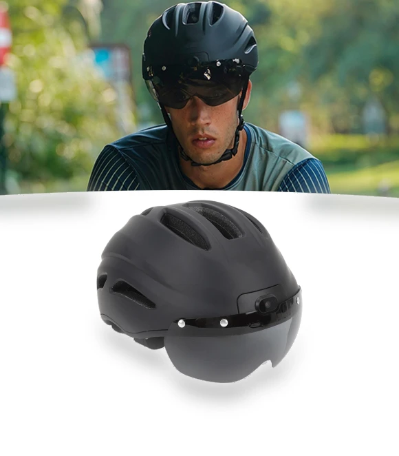 Smart Bike Helmet with 4K Action Camera — Wearable Cameras, Sport2ZY