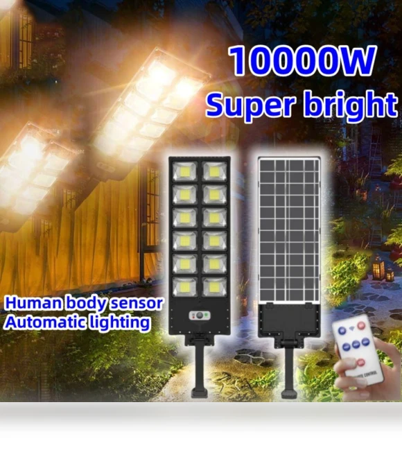 Super Bright Solar Street Light — Outdoor Security & Flood Lighting, DC-HOME-4
