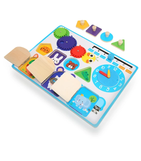 Wooden Sensory Board for Coordination Improvement — Special Education, Beauty2ZY
