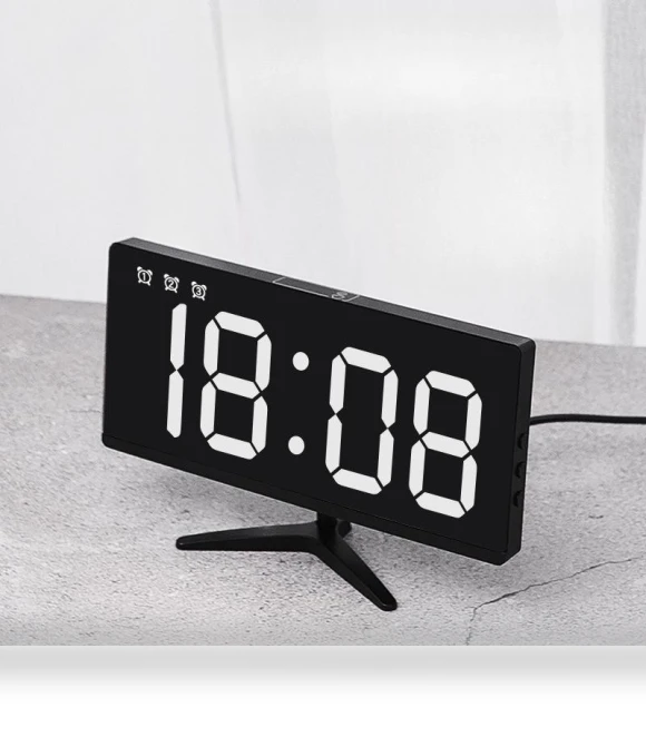 Creative LED Smart Digital Alarm Clock — Alarms & Clocks, Window glass film