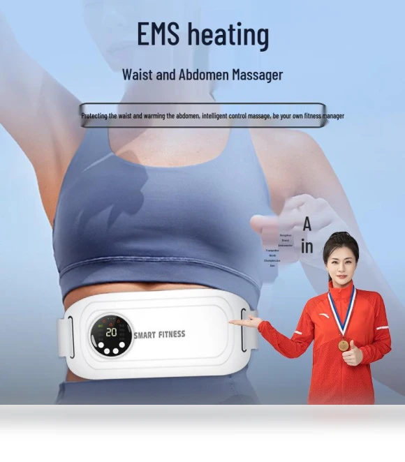EMS Massager and Exercise Belt for Waist and Abdomen — Rehabilitation & Therapy Equipment, Deals Supermarket