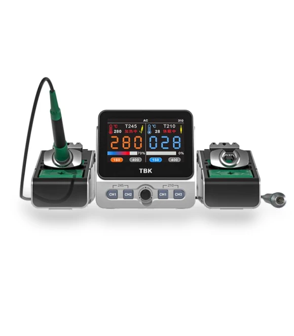 Intelligent Double-station Soldering Station — Stations, TBK