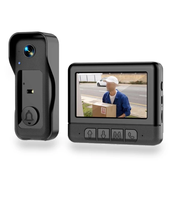 Intelligent Infrared Night Vision Wireless Video Doorbell — Smart Home Security, X6 Home