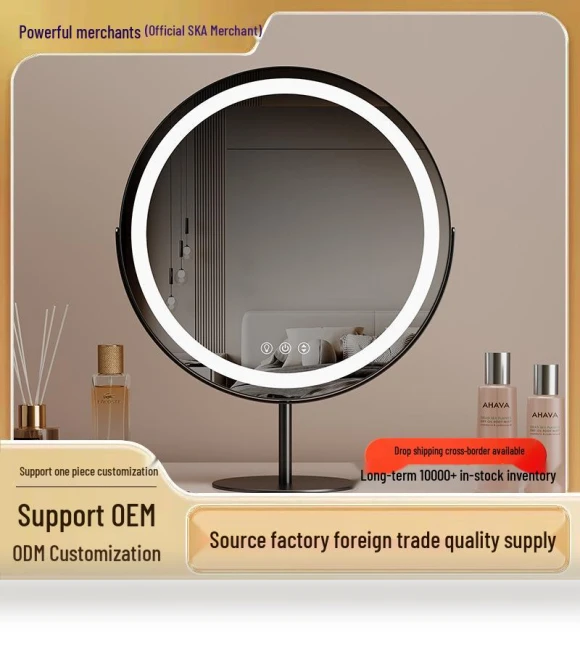 LED Vanity Makeup Mirror with Smart Sensor — Handheld, Deals Supermarket