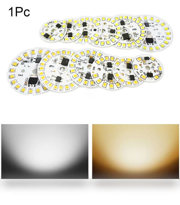 Round Driver Smart IC AC220V 2835 SMD Light Board Lamp LED Chip 3W — LED, haMingzhan