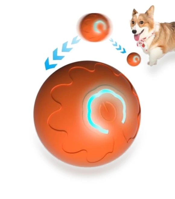Smart Electric Rolling Ball Toy — Interactive Animal Companions, yumei