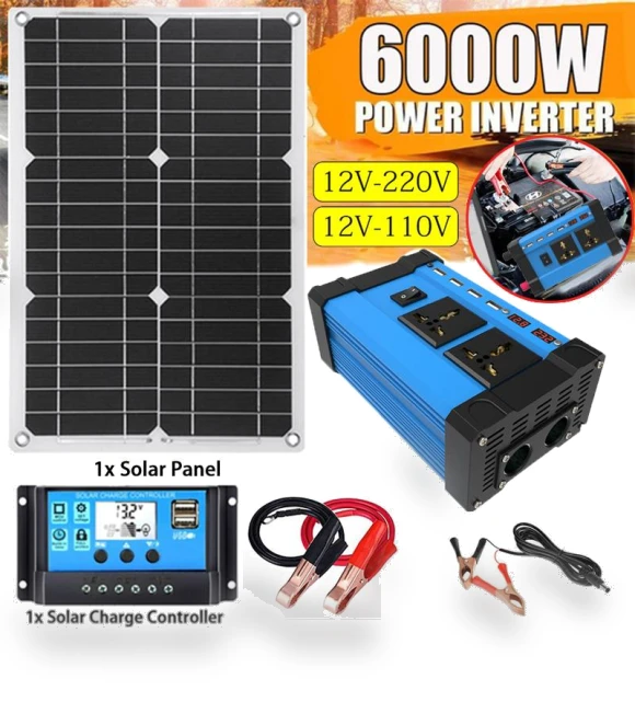 Solar Power Inverter with USB Output — Power Inverters, Fluffy